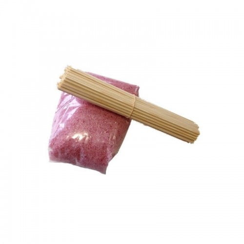 Grondstoffen tbv Suikerspinmachine  2 kilo suiker en 200 stokjes