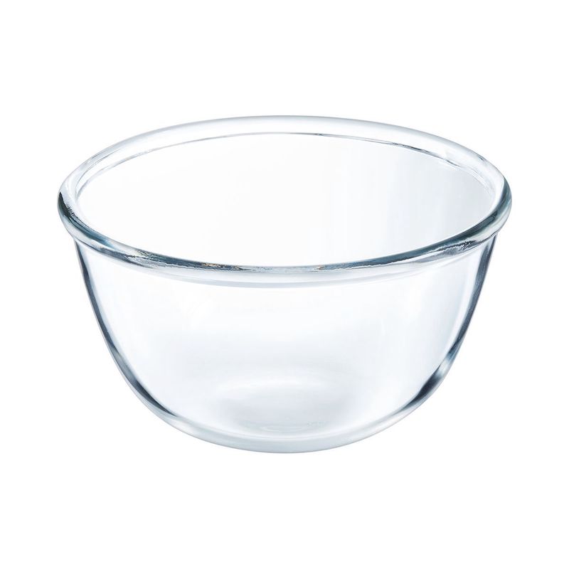 (Bowl) Schaal glas met lepel