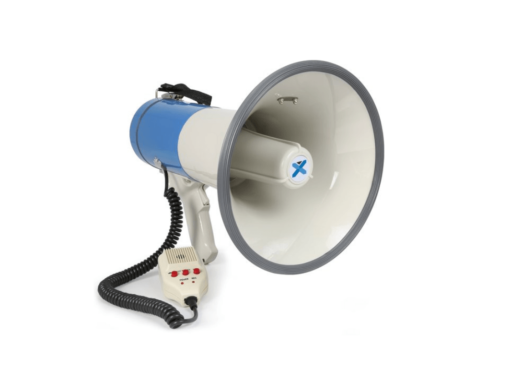 Megafone met lose