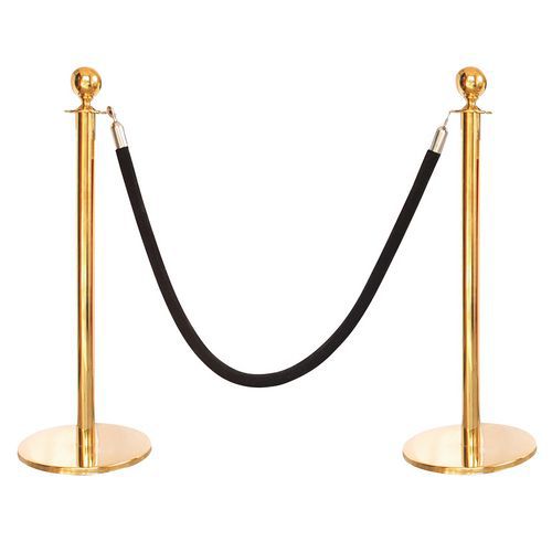 Afzetpaaltje messing