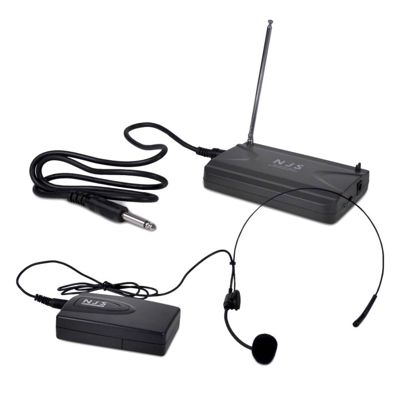 Reversmicrofoon incl zender/ontvanger voor geluidset