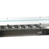 Koelopzetbuffet tafelmodel met glaskap 5 x 1/4 GN