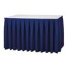 Tafelrok blauw 4 meter 90 (Hoogmodel)