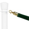 Afzetkoord Groen met messing kop