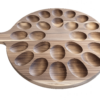 Gevulde eieren /serveerplank Rond